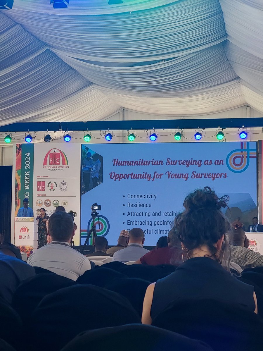 Day 3 at the FIG Working Week 2024. Learning about the efforts of Young Surveyors on land administration through a volunteering program. Open source tools such as QGIS, OSM, Postgres, and STDM are fundamental.