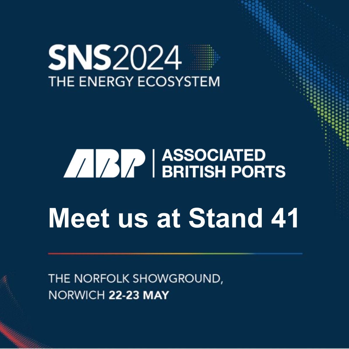 1️⃣ day to go until @EEEGR's SNS 2024 Conference. ABP will be showcasing progress on the construction of the Lowestoft Eastern Energy Facility, which is now well underway with works due to complete on site by September 2024. Come and say hello to our team at stand 41!