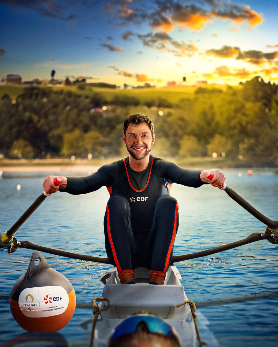 Benjamin Daviet et sa coéquipière sont qualifiés en para aviron pour les Jeux Paralympiques de Paris 2024 🔥 Une performance énorme de la part de notre athlète du #TeamEDF qui s’est lancé dans ce sport il y a moins d’un an 🤯
#EnergieduSport #Paris2024