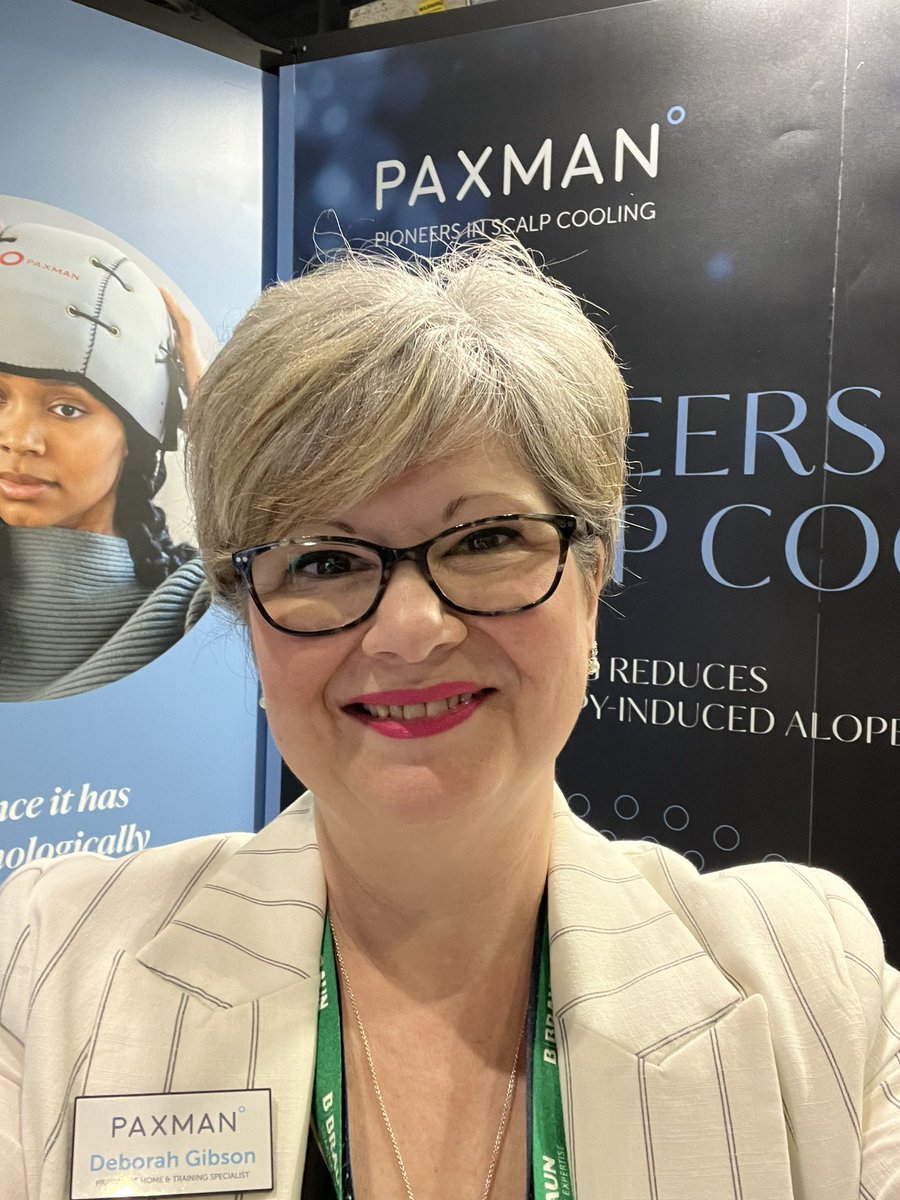 Deborah12Pax's tweet image. What a great day, lots of interest and a fantastic atmosphere here today.
Excel #OPC come &amp;amp; look at the Paxman Scalp Cooling System &amp;amp; talk to the team at stand D52 #scalpcooling
