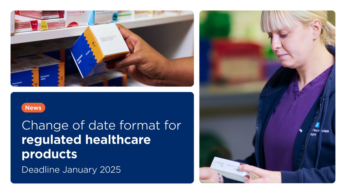 gs1uk_hc's tweet image. By January 2025, all regulated healthcare products will need to confirm to new rules for formatting date information.
The changes relate to information encoded into the barcodes.
Here's what you need to know: hubs.la/Q02xWY1T0
#productidentification #GTIN #DataMatrix