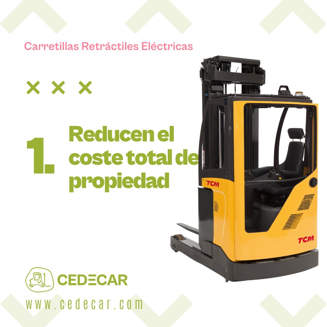 cedecarservice's tweet photo. Las carretillas retráctiles eléctricas están revolucionando la logística de almacén. Sabías que son más eficientes, seguras y sostenibles que sus homólogas de combustión? Descubre cómo estas máquinas pueden optimizar tus operaciones y reducir costes operativos. Llama: 916 768 262 https://t.co/uwiUhwmacK
