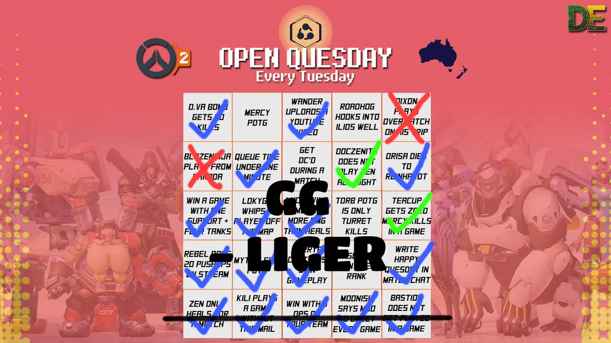 DONE! OPEN QUESDAYS BINGO BOOM! 💥 #OpenQuesdayBingo