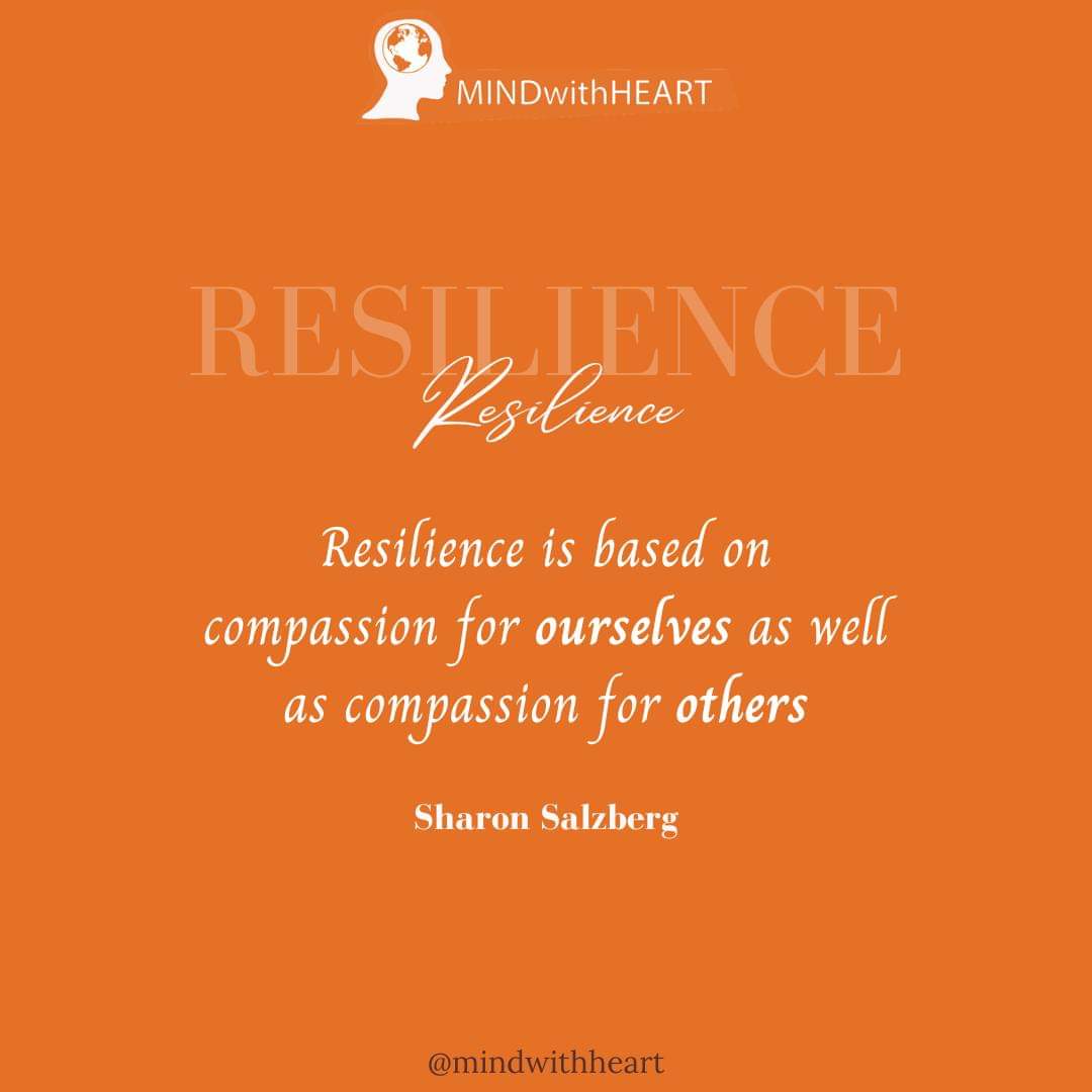MindwithHeart's tweet photo. Embracing resilience means extending compassion not only to others, but also to ourselves. 💖

Sharon Salzberg's words remind us that true strength arises from nurturing kindness within and extending it outward. Let's cultivate resilience through self-compassion and empathy. https://t.co/xTQU0Nk2D3