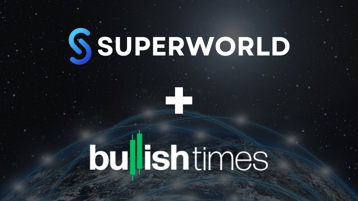 🚀 Exciting News Alert! 🚀

Bullish Times is thrilled to announce our collaboration with @Superworldapp! 🎉

Get ready to experience groundbreaking Augmented Reality (AR) marketing services specially at the upcoming @nft_paris event. We're bringing unparalleled content and AR