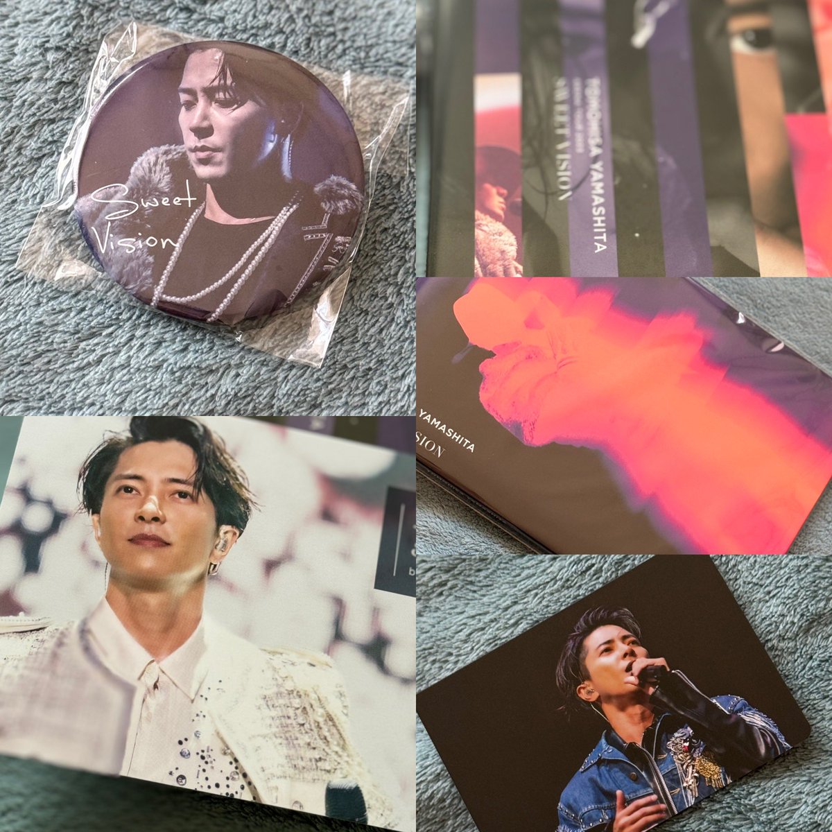 2024♡５♡21
TOMOHISA YAMASHITA ARENA TOUR
2023 -Sweet Vision-J
FC限定版
#山下智久
#SweetVision
本日届きました♪またあの感動をありがとう😭✨山P🩵スタッフの皆様ありがとう˙˚ 𓆩 (*´▽`*)✿𓆪 ˚˙この気持ち届きますように