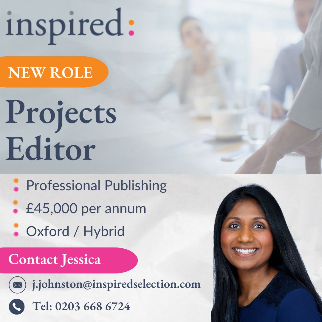 Our client, a leading professional information publisher who publish intelligence products across print magazine, research databases, events and online data products are seeking a Projects Editor to join the team! inspiredselection.com/jobs/jo0000015…