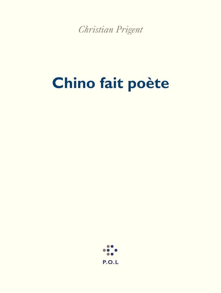 LaCauselit's tweet photo. #Lacauselit #EditionsPOL Chino fait poète, Christian Prigent (par Gilles Cervera)
https://t.co/3gXHd4p4sF https://t.co/juy7D8SpRp