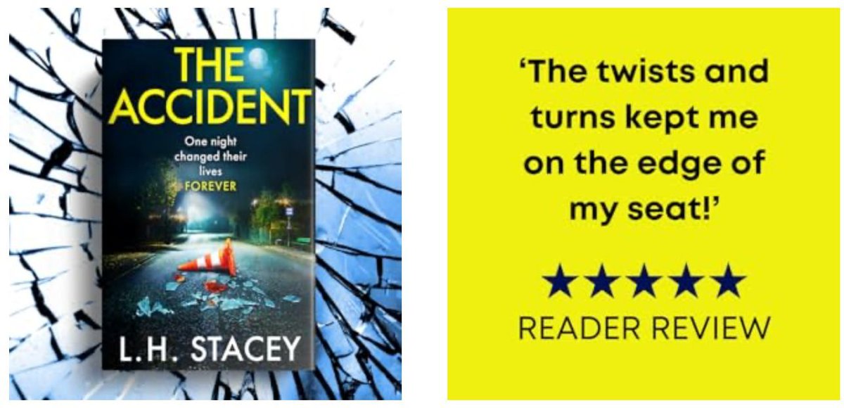 THE ACCIDENT 💔 One night changed her life forever. Everyone said that Kate Duggan was the lucky one. She survived. One of her siblings wasn't so fortunate. Until her new job brings her face to face with the person who wanted her dead. Available here: buff.ly/3S1popd