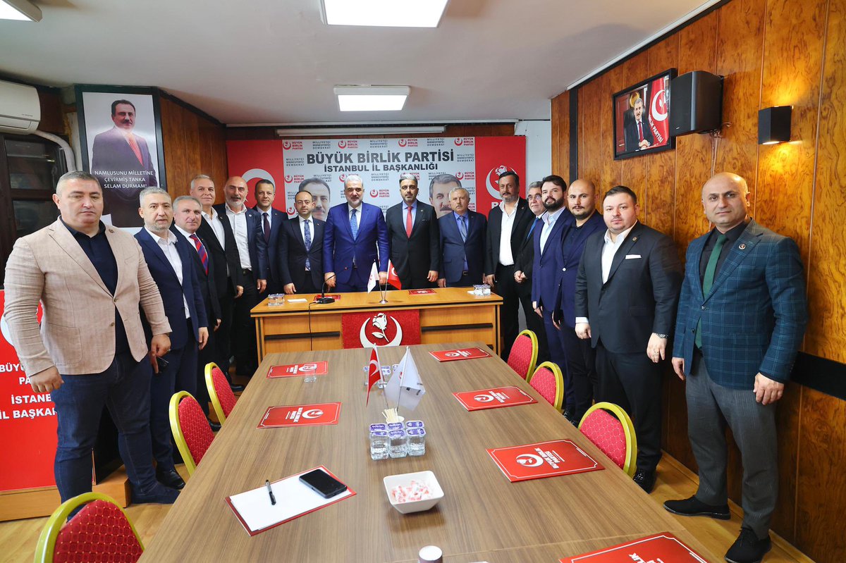 Cumhur İttifakı ortaklarımızdan Büyük Birlik Partisi İstanbul İl Başkanı Sayın @gokhanilgar'a misafirperverliklerinden dolayı teşekkür ederim. Yolumuz birlik ve beraberlikle devam ediyor inşallah.