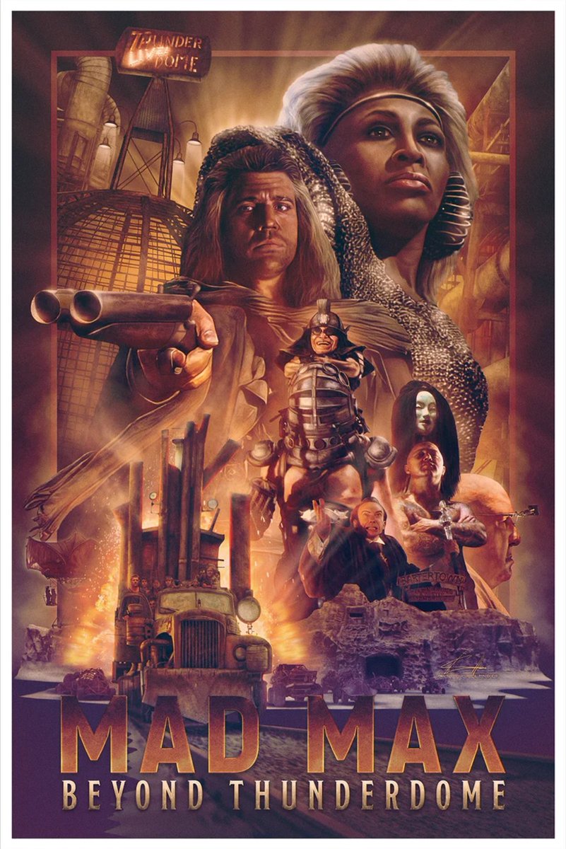 Word_Is_My_Bond's tweet photo. "You can shovel shit can't you?"
#NowWatching
Mad Max Beyond Thunderdome 1985
#FilmTwitter
#FilmX
#Bluray
#LongTimeNoSee
#SummerFlickFest24
#FallingOutBinge ☢️
#RoadToFuriosa
Poster Art by #CaseyCallender https://t.co/AKK2XfsC8x