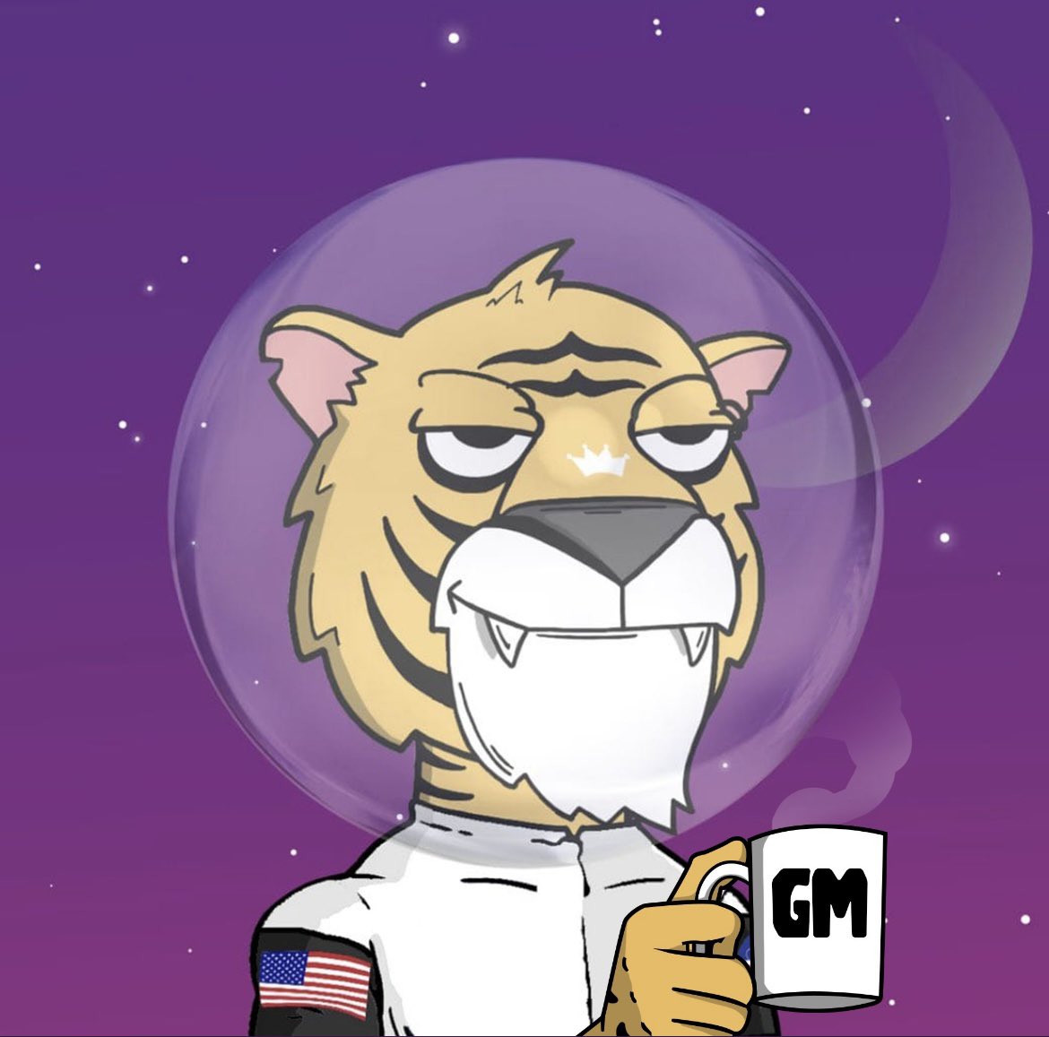 Gm legends. Are we going to the moon? 🚀 #TigerArmy #GTSC <a href="/GrouchyTigers/">Grouchy Tiger Social Club 🐯🛡️</a> <a href="/Philly_P87/">Philly</a> 🆙🆙🆙