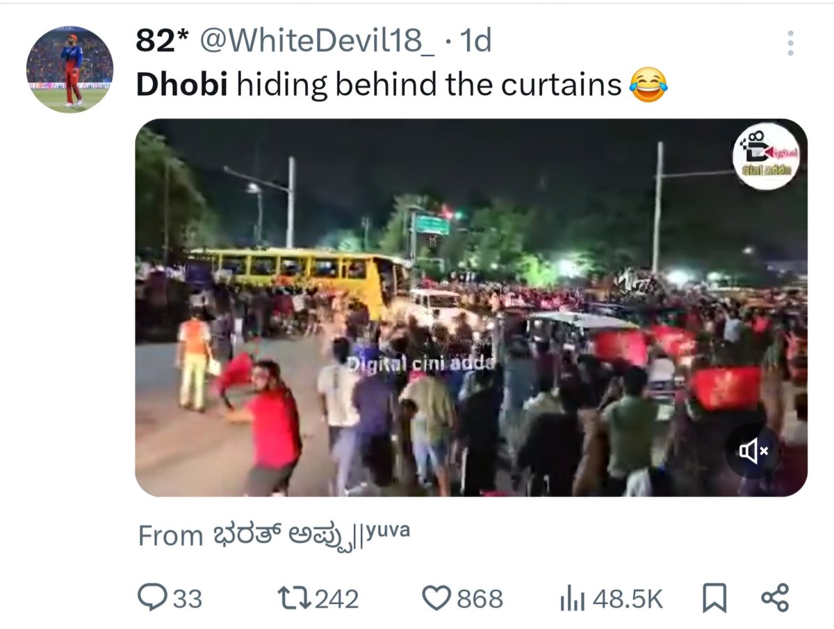 i_Deepak_Pandey's tweet photo. #Dhoni & company never hides, they only respond through Cups!
🏆 #IPL2010
🏆 #IPL2011
🏆 #IPL2018
🏆 #IPL2021
🏆 #IPL2023
On the other hand, the #RCB team always cries & let their toxic fans to defend their defeats!!!
@chixxsays @WhiteDevil18_ Keep it up! https://t.co/rLumisuxk7