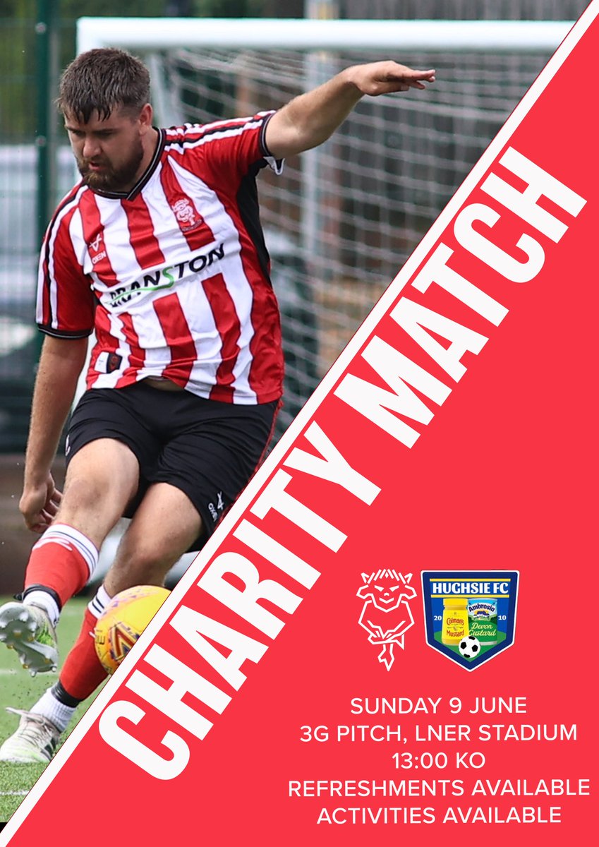 🏟️ The Foundation will play <a href="/HughsieFC/">Hughsie F.C</a> in a charity match on the 3G pitch at the LNER Stadium on Sunday 9 June.

🪣 Upon entry spectators will be asked to make a donation to aid both causes.

➡️ tinyurl.com/2pxj4by4

#WeAreImps | #ImpsAsOne