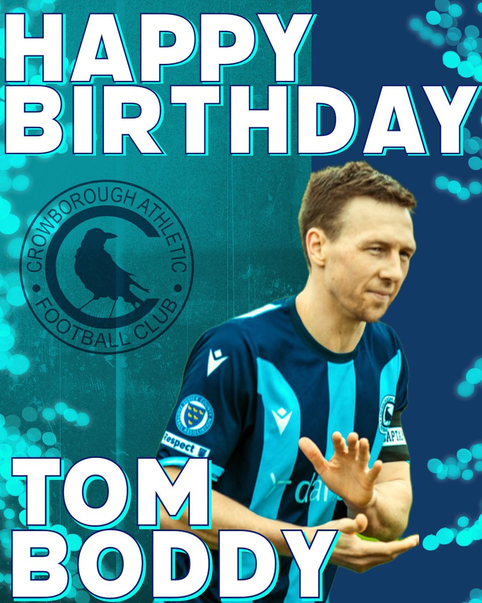 Join us in wishing a happy birthday to our skipper, Mr Tom Boddy