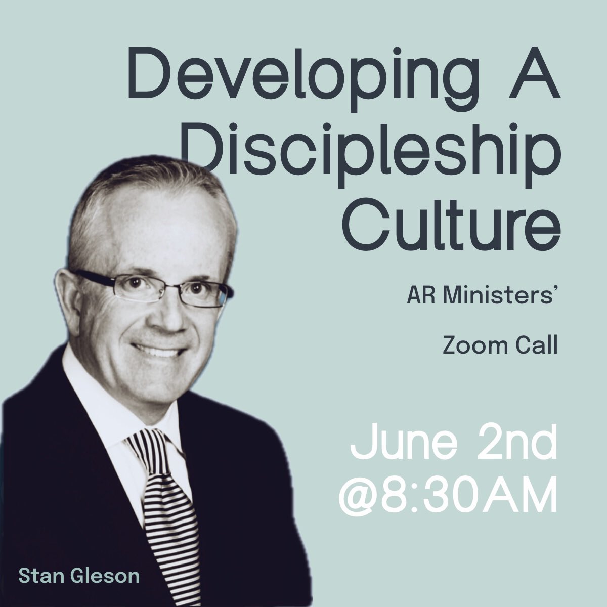 Mark your calendar Arkansas Minsters. June 2nd at 8:30 AM.