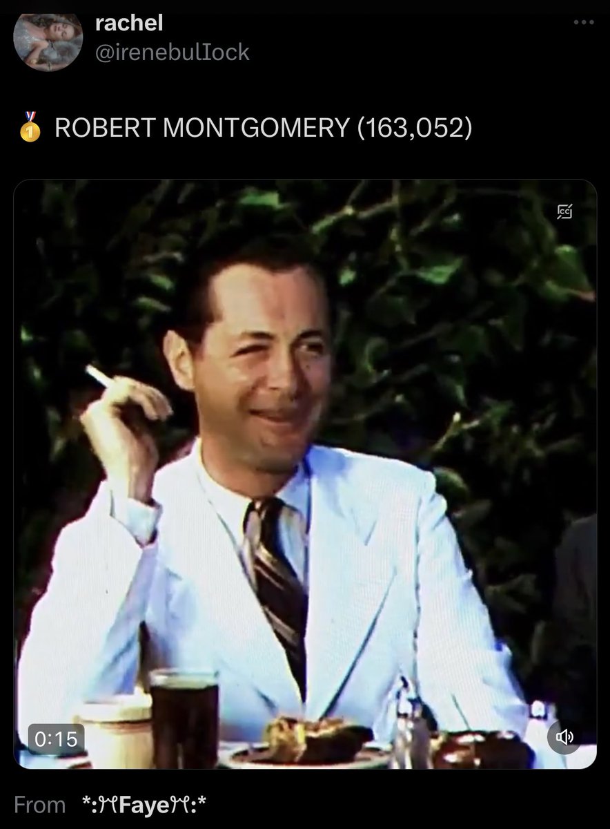 rosarailrussell's tweet image. Happy Robert Montgomery Day to those who celebrate (me). #WillNeverforget