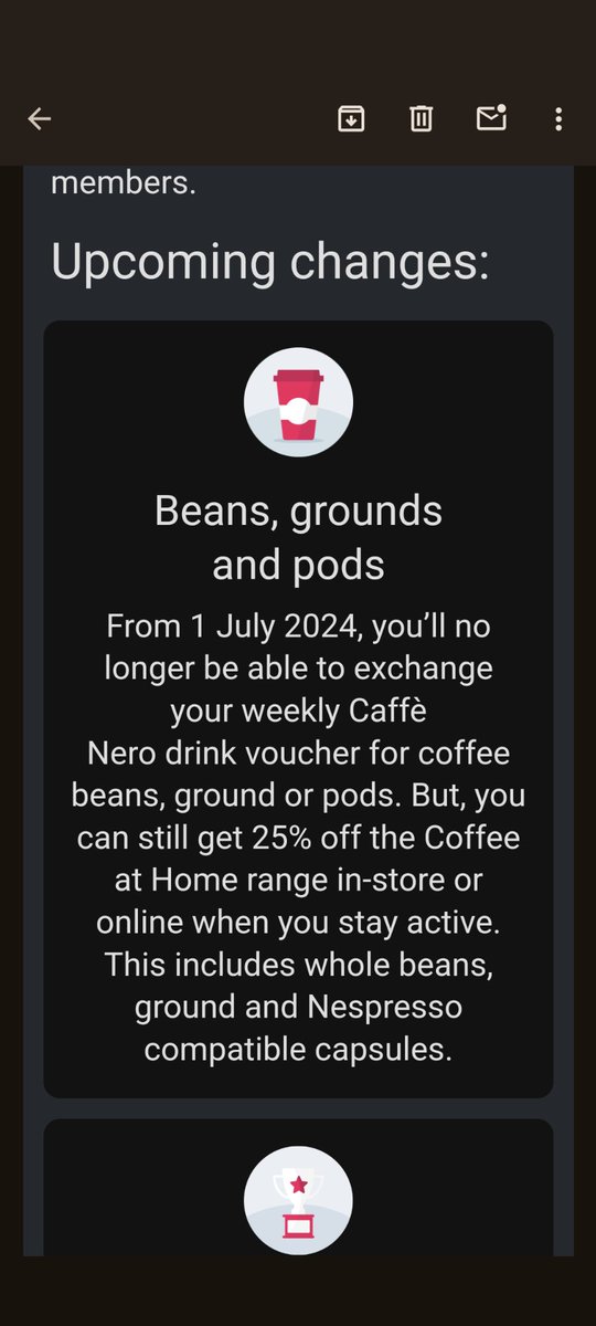 gnans's tweet photo. @Vitality_UK what have you done? #vitality #cafenero https://t.co/KYvLWMYFGG