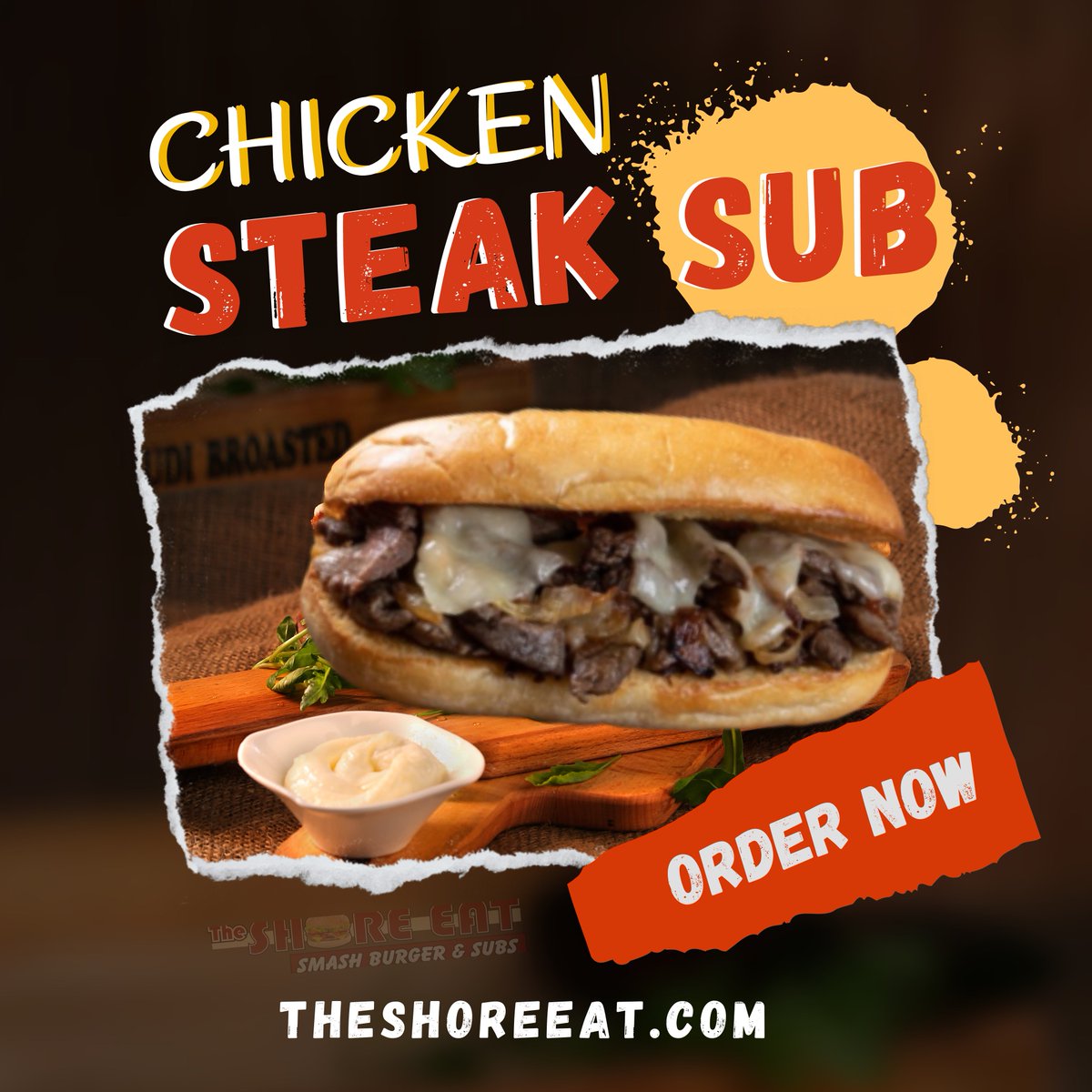 Indulge in savory delight with our Chicken Steak Sub! Bursting with succulent grilled chicken, fresh veggies, and tangy sauces, it's a flavor-packed experience you won't want to miss. Bite into bliss today🍗#ChickenSteakSub #DeliciousEats
👉𝐖𝐞𝐛𝐬𝐢𝐭𝐞: theshoreeat.com