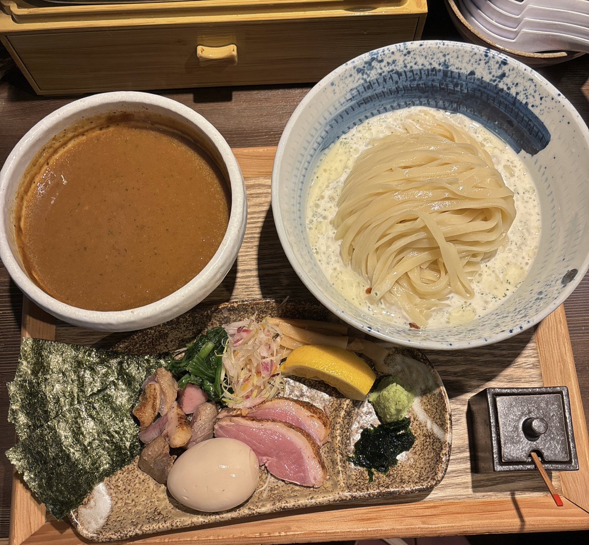 鴨出汁中華蕎麦 麺屋yoshiki＠新小岩

クリーミーカレーつけ蕎麦
（辛さ控えめ）

ずっと気になっていたyoshikiさんのカレーを食しに行ってきた！！
クリーミーと混ざってうまぁ😭💓✨
いつもありがとうございます！
腹パンです😂👍