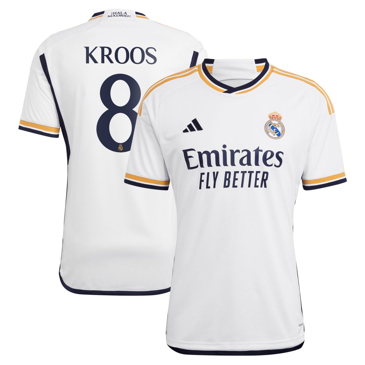 Como Kroos hoy ha anunciado que se va del Real Madrid, sorteo una camiseta suya entre todos los que den like a este tuit y me sigan. El ganador mañana noche ✅