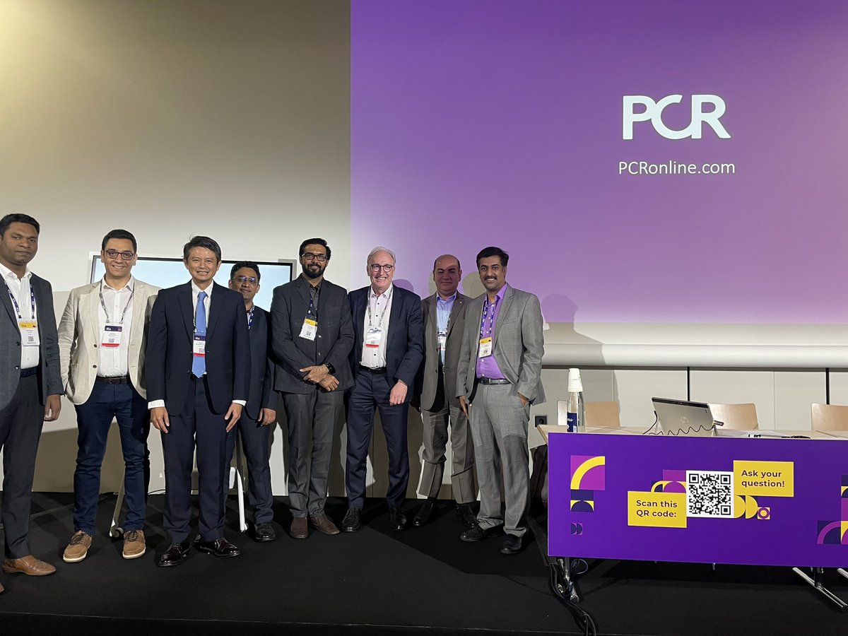 During my participation as a Faculty Member and facilitator in EUROPCR 2024 conference in Paris, France, thanks a lot to the organizing committee for their efforts in preparation of this amazing edition of the conference.