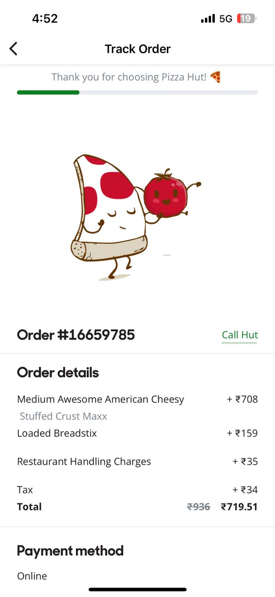 ankitkakran2's tweet photo. @PizzaHutIN I ordered a pizza. But I forgot to add the address and given number by your app it’s busy busy please help me https://t.co/6PkXbEoUrR