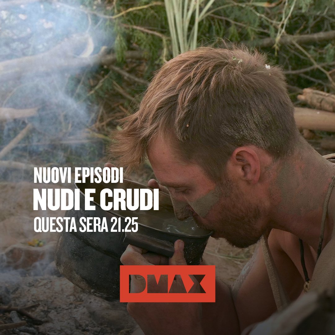 Tre donne tentano di sopravvivere per 21 giorni nelle remote zone in Zambia 🇿🇲 #NudiECrudi - questa sera alle 21:25 in prima TV su #DMAX, canale 52