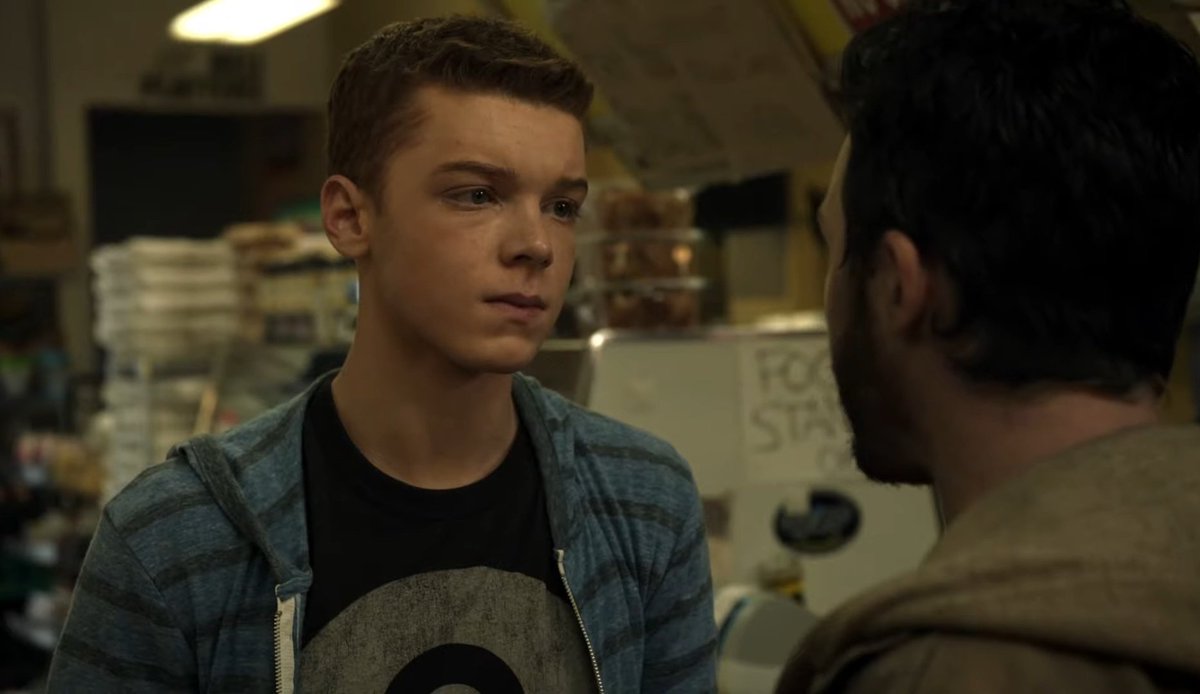 Ian Gallagher and his bambi teary eyes