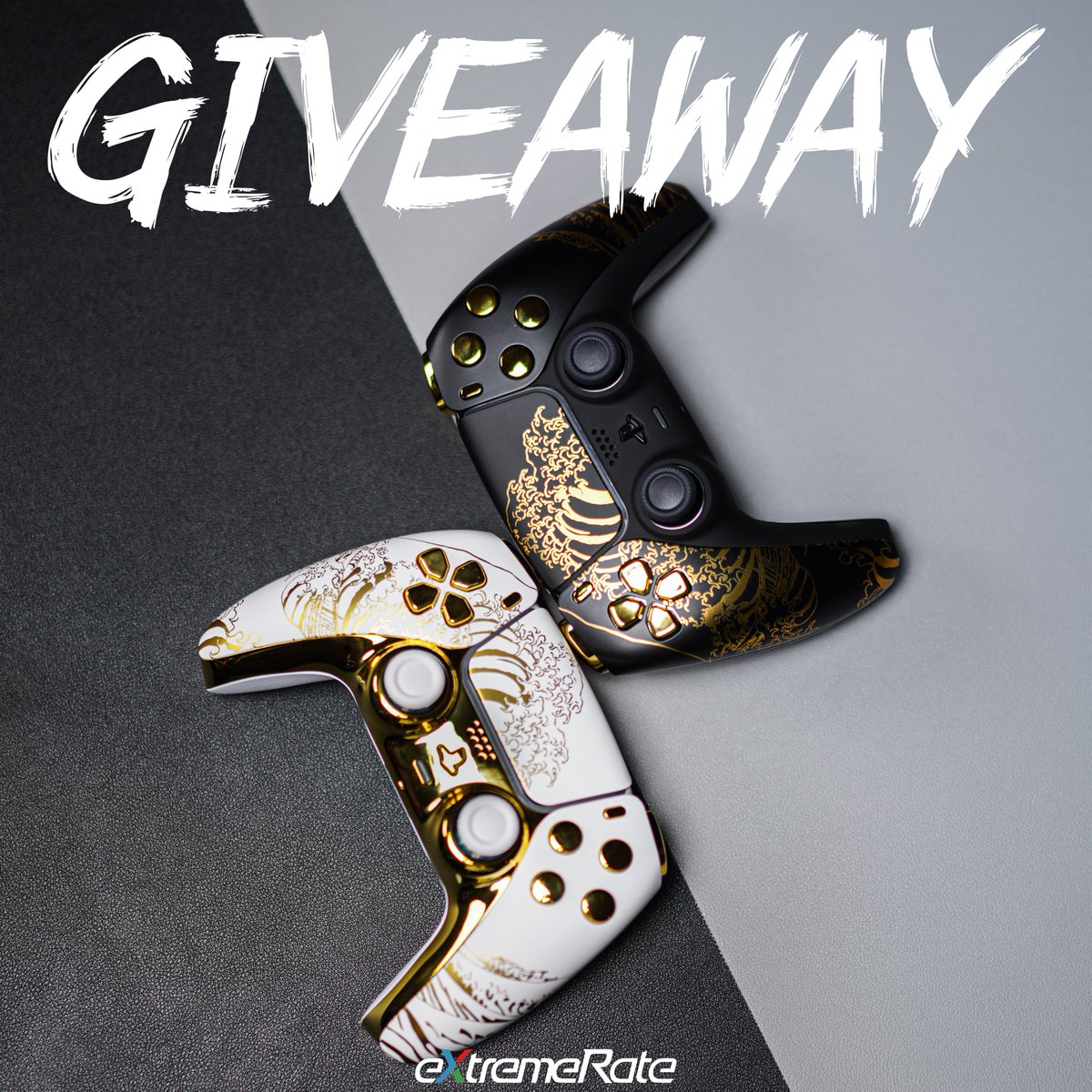New #GIVEAWAY! ⚫🟡Noble black gold or ⚪🟡Holy white gold? ⚔️Choose your preferred controller color and fight for your camp for a chance to win fabulous prizes! 𝑨𝒍𝒍 𝒚𝒐𝒖 𝒉𝒂𝒗𝒆 𝒕𝒐 𝒅𝒐 𝒊𝒔: 1. Like/RT/Follow: @ExtremeRate 2. Vote in the comments section. 3.