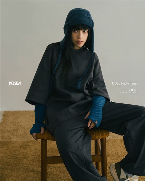 1Shinkirou's tweet photo. MELSIGN®
-
- Cozy Flow Tee  -
-
Color : GRAY
-
Size : S 〜 XL
-
Price : ¥ 9,500 ( in tax )
-
https://t.co/VlfxsGUaWC
- 
#MELSIGN #メルサイン https://t.co/OCiBt7JUJr