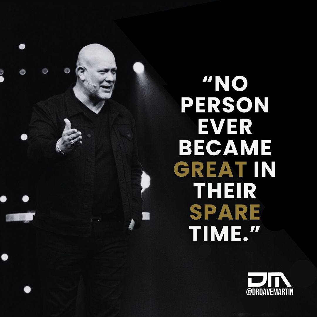 drdavemartin's tweet photo. To be great in life you must focus on and pour yourself into your passion! 

Pour yourself into that passion with uncompromising abandon, because no great person ever became great in their spare time.

#focus #dailycoaching https://t.co/tD8kycuUIv
