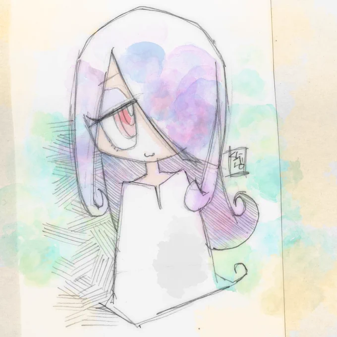 #これを見た人は紫の入った画像を貼れ 