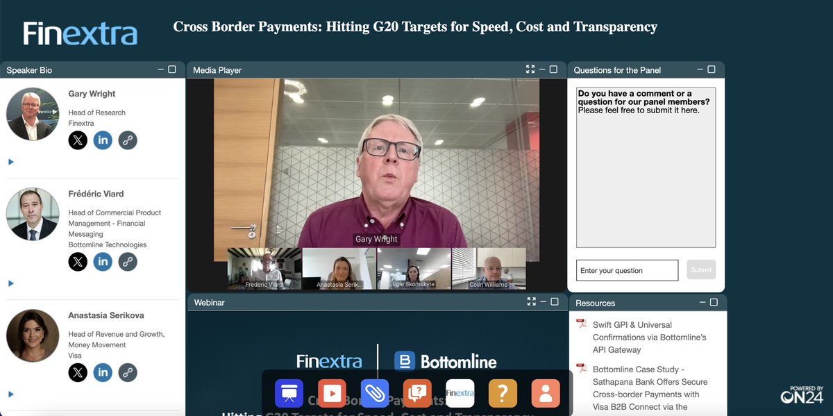 The #economics graduate in me came back to life at this <a href="/Finextra/">Finextra</a> webinar, where I learnt about ISO 20022 and how the #payments industry is planning to embrace the new regulations. 

Thanks for an amazing session!