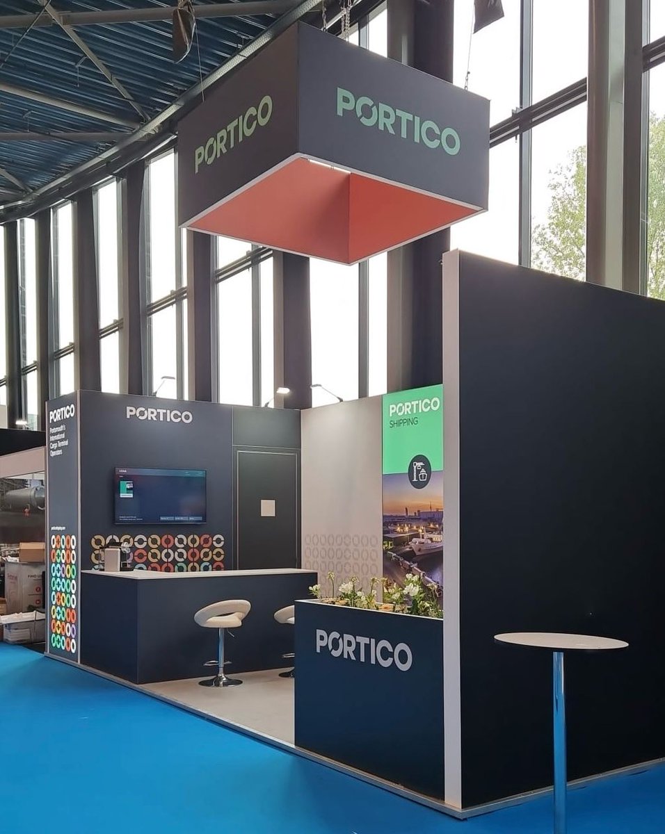 We’re all set up and ready to go in Rotterdam, looking forward to the start of Breakbulk Europe later this afternoon. Come and chat to us on stand 2A57, and find out more about our cargo handling services here: lnkd.in/e2pmifg