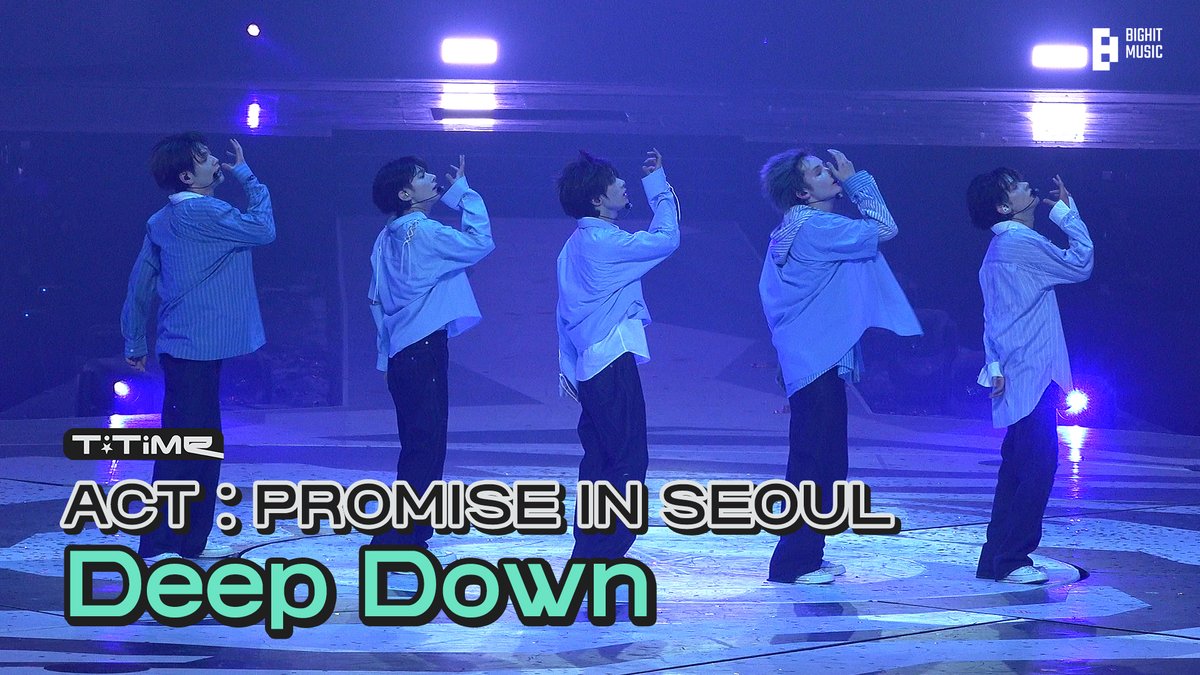 ‘Deep Down’ stage @ ACT : PROMISE IN SEOUL | T:TIME | TXT (투모로우바이투게더) 
(youtu.be/TGWWplUZRDQ)

#투모로우바이투게더 #TOMORROW_X_TOGETHER #TXT
#ACT_PROMISE #TXT_TOUR_ACTPROMISE