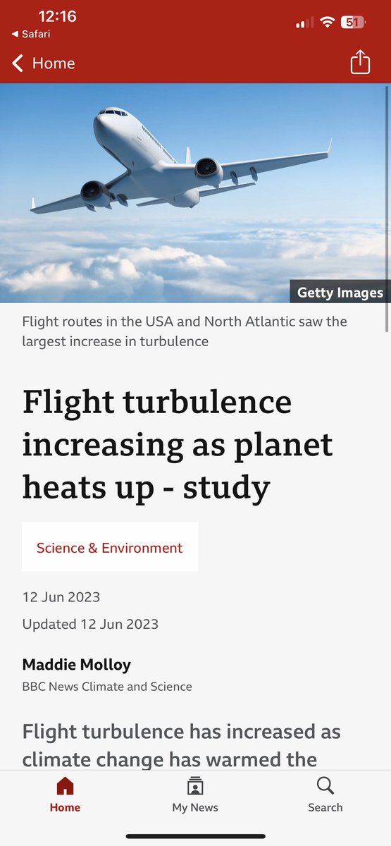 Breaking: one dead because of severe turbulence on Heathrow flight. Turbulence is getting worse as we heat the planet. Scientists have warned for years that it would. We don’t know if planes can withstand what is happening. IT WILL GET WORSE. 2023 was the hottest year on record