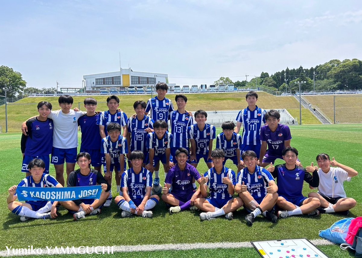 【勝利の笑顔】 鹿児島城西高サッカー部 インハイ鹿児島県高校サッカー大会 2024.5.21[半端ない人工芝G] 《3回戦》 鹿児島城西 10-1 鹿児島工業