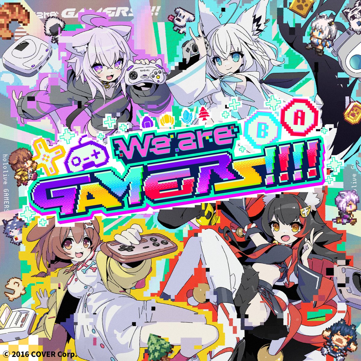 🌽🌲お知らせ 🍙🥐 ゲーマーズ初のオリジナル楽曲📢ˊ˗ 『We are GAMERS !!!!』 5/22 0:00(JST) リリースされるよ🎮 MVの発表はミニライブでお披露目✨ cover.lnk.to/WeareGAMERS ╰━ѵ━━━━━━━━━━━━━╯