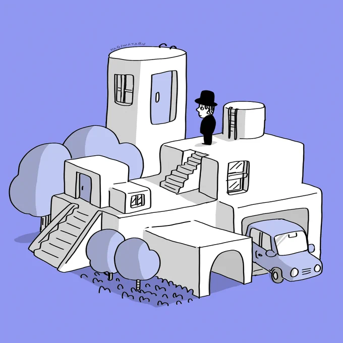 本日の落書き建築
