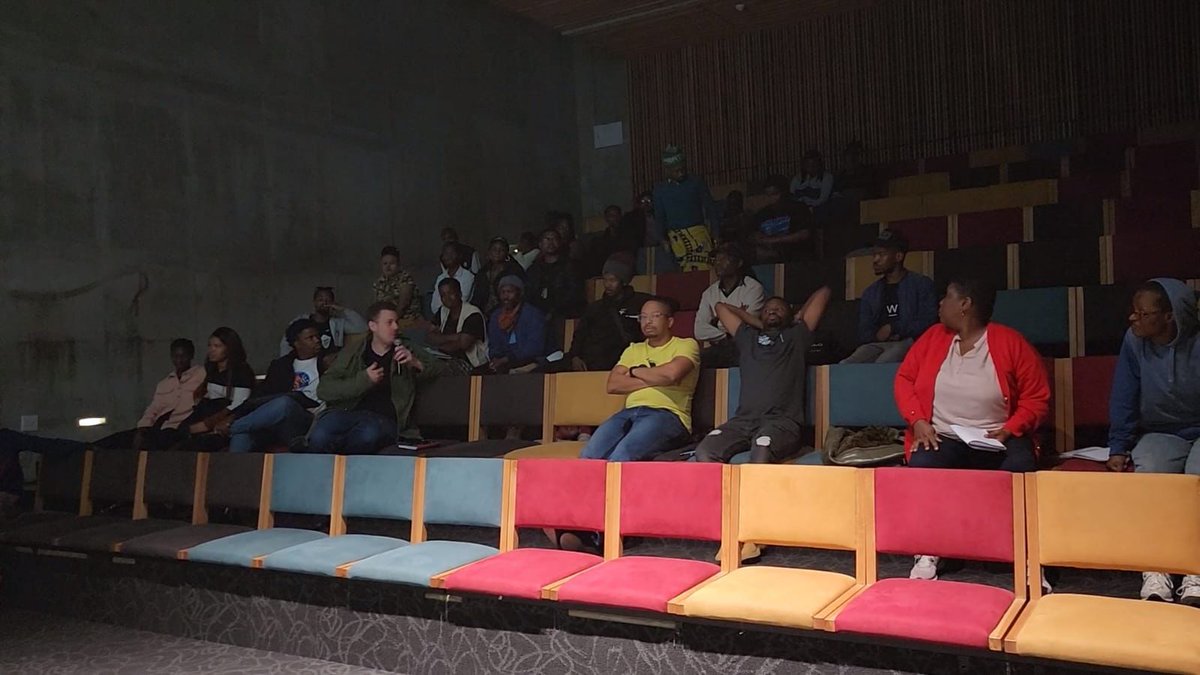 nfvfsa's tweet photo. The NFVF Roadshows took place in Khayelitsha and Cape Town in the Western Cape. Rookaya Cupido from African Global Academy, and Lindokuhle Cele, PESP Project Officer, guided the attendees through the PESP 5 call. Thank you to everyone who attended. Start applying now!

#PESP5 https://t.co/6xAPt6cQW8