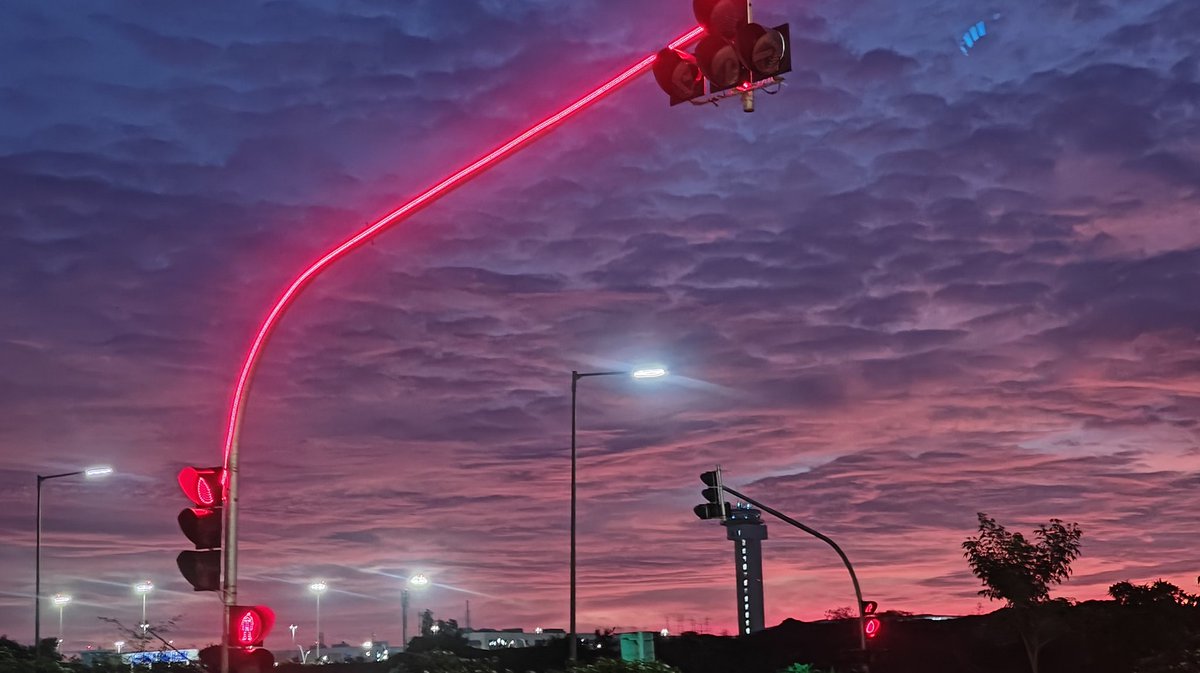 5 am morning sky in Bangalore today.
