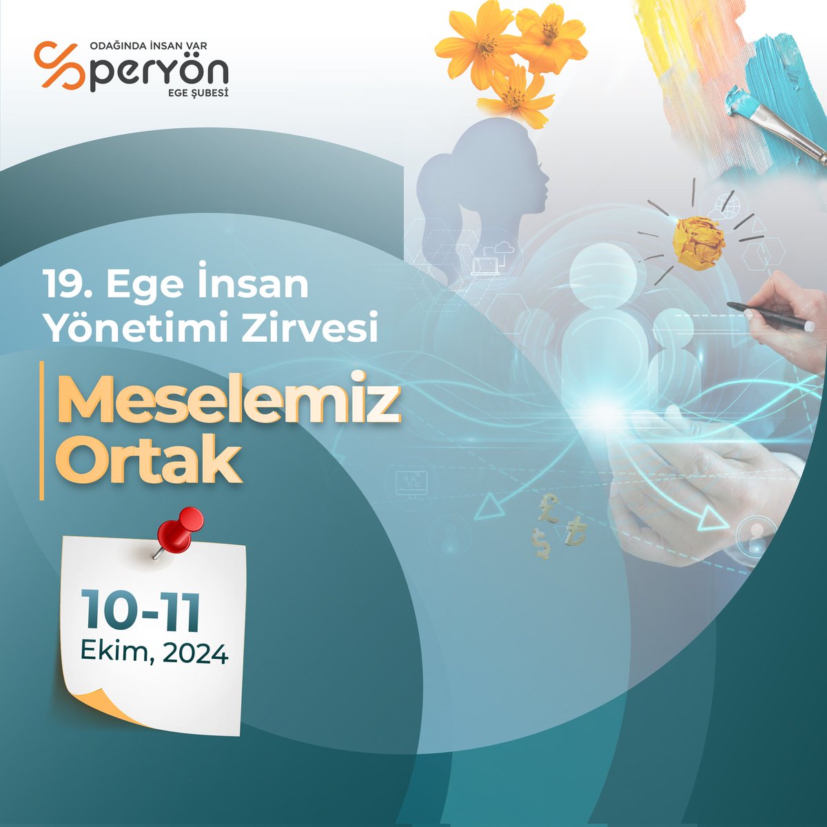 Her yıl birbirinden güçlü konuşmacılarımız, sponsorlarımızla gerçekleştirdiğimiz zirvemiz için geri sayım başladı. 10-11 Ekim’de 19. Defa buluşacağız.  Takvimlerinize not almanızı rüca ederiz. 🧡

#zirve #meselemizortak #insankaynakları