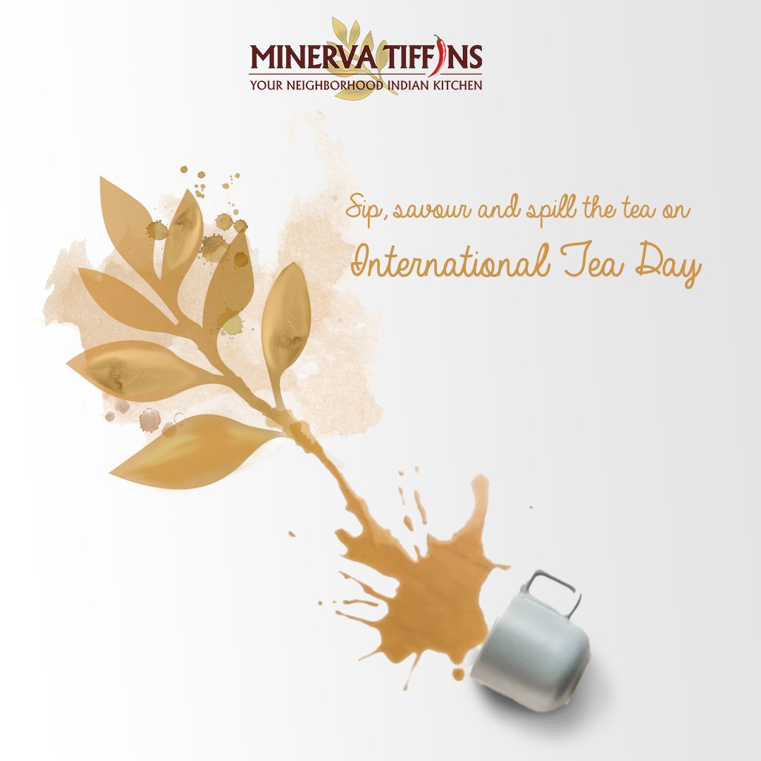 Let's raise our cups to the comfort, warmth, and camaraderie found in every sip.
.
.
.
#minervatiffins #InternationalTeaDay #teaday #tealove #tealovers #tea #chai #chailove #chailovers