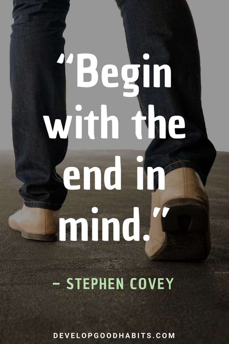 marshawright's tweet photo. Begin with the end in mind...?  
#mindset https://t.co/YAnjuHsSJH