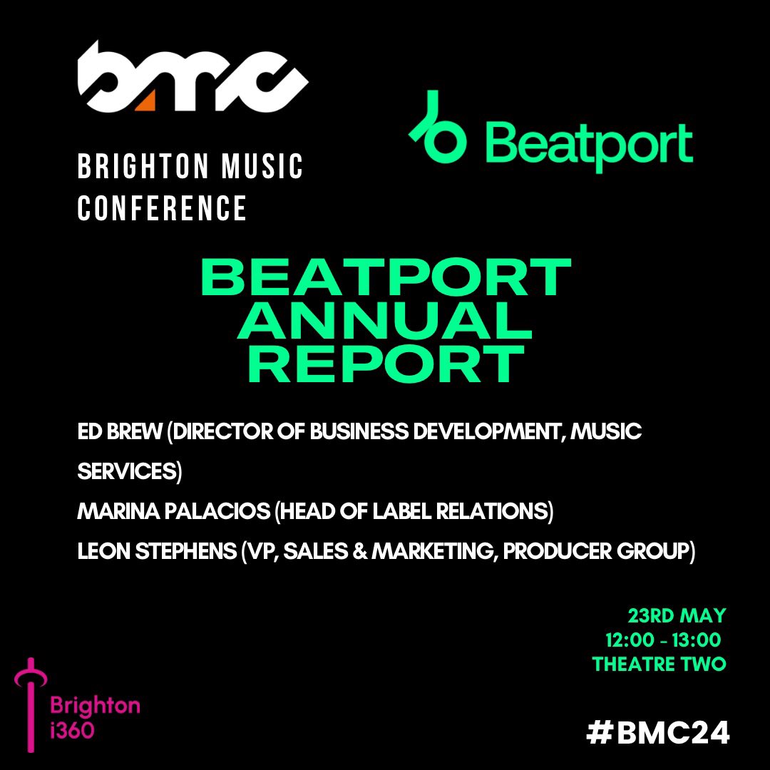 A theatre which is all give. A drop which takes care of all your social media, marketing and PR needs whilst paying tribute to legendary labels and artists and showcasing what’s really going on in the industry, future trends and an all-important nod to the live space 1/2

#BMC24