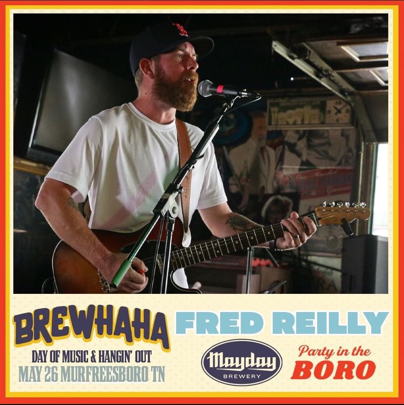 Fred Reilly is local gem of the music community! Don't miss your chance to catch Fred perform at Mayday this SUNDAY at 6:15pm. BRING IT ON! #lovethepeople #lovethebeer #beerhugsandrockandroll #pizzaandbeer #middletn #drinklocal #craftbeer #mayday 🍕🍺