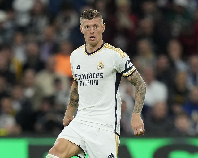 レアルマドリード　トニ・クロース現役ラストモデル　CLフルパッチ レアルマドリード　トニ・クロース現役ラストモデル　CLフルパッチ