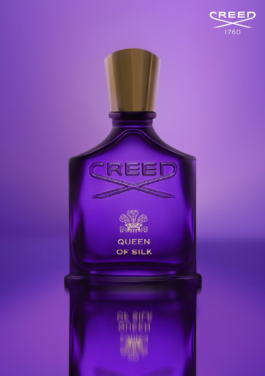 Introducing 'Queen of Silk' by Creed, exclusively at Montaigne Place in Nigeria. Elevate your fragrance collection with notes of Osmanthus, Magnolia, Saffron, Oud, and bourbon vanilla. Available at The Palms Mall, Ikeja City Mall, and MMA 2 Airside. #GlaziaNow #QueenOfSilk