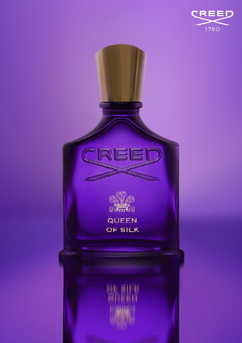Glaziang's tweet photo. Introducing 'Queen of Silk' by Creed, exclusively at Montaigne Place in Nigeria. Elevate your fragrance collection with notes of Osmanthus, Magnolia, Saffron, Oud, and bourbon vanilla. Available at The Palms Mall, Ikeja City Mall, and MMA 2 Airside. #GlaziaNow #QueenOfSilk #TheHouseOfCreed